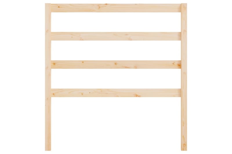 Sengegavl 96x4x100 cm heltre furu - Brun - Møbler - Senger - Sengetilbehør & sengegavl - Sengegavl