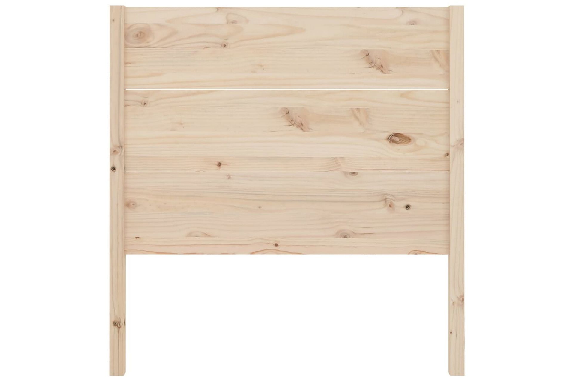 Sengegavl 96x4x100 cm heltre furu - Brun - Møbler - Senger - Sengetilbehør & sengegavl - Sengegavl