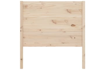 Sengegavl 96x4x100 cm heltre furu - Brun - Møbler - Senger - Sengetilbehør & sengegavl - Sengegavl