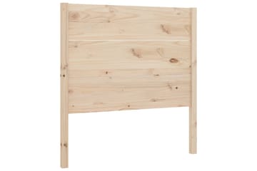 Sengegavl 96x4x100 cm heltre furu - Brun - Møbler - Senger - Sengetilbehør & sengegavl - Sengegavl