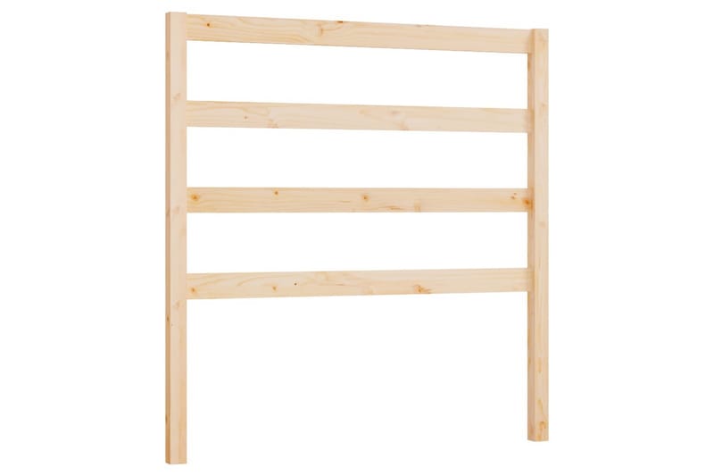 Sengegavl 96x4x100 cm heltre furu - Brun - Møbler - Senger - Sengetilbehør & sengegavl - Sengegavl