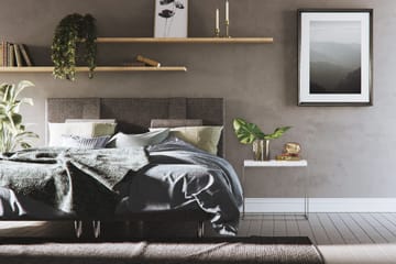 Sengegavl Basic Home Dream Lyx sengegavl 160 cm Svart 160 - Møbler - Senger - Sengetilbehør & sengegavl - Sengegavl