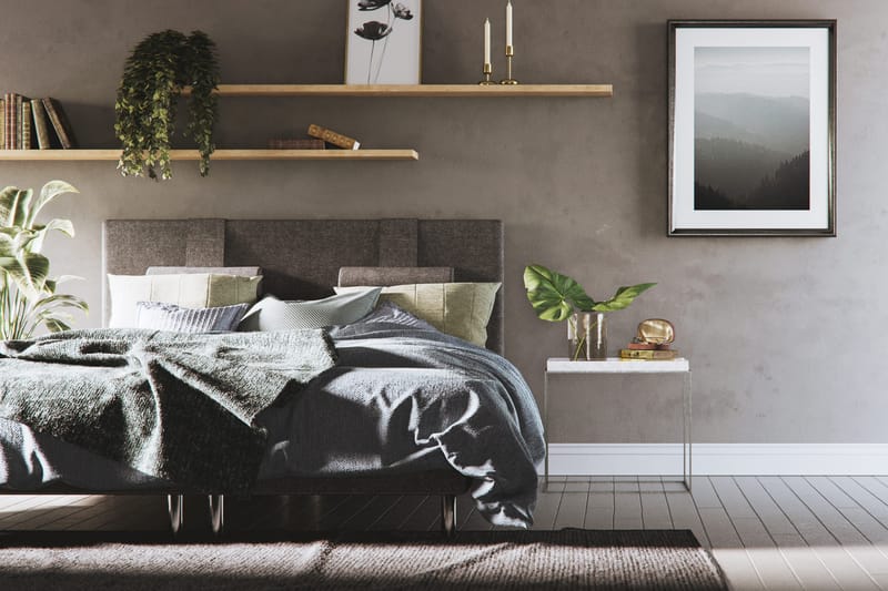 Sengegavl Basic Home Dream Lyx sengegavl 160 cm Svart 160 - Møbler - Senger - Sengetilbehør & sengegavl - Sengegavl