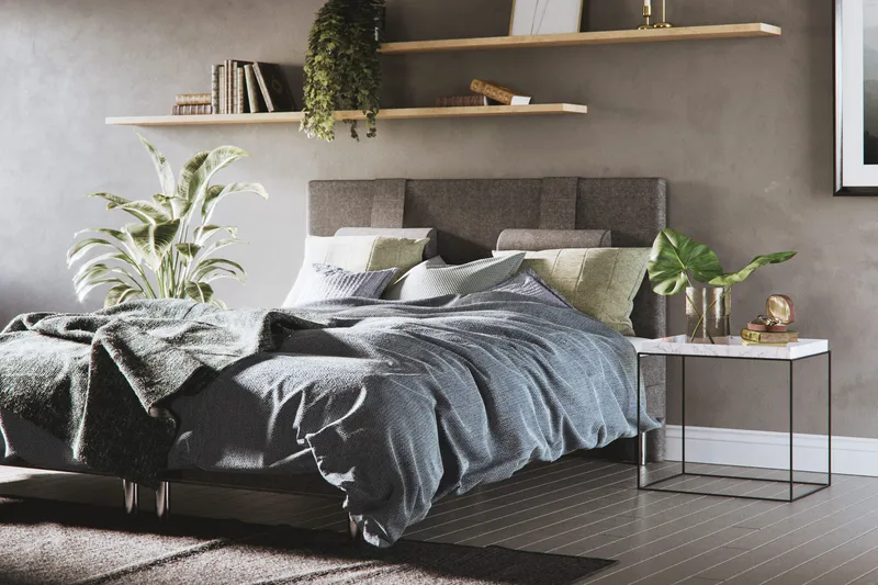 Sengegavl Basic Home Dream Lyx sengegavl 160 cm Svart 160