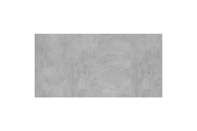 Sengegavl betonggrå 160x1,5x80 cm konstruert tre - Grå - Møbler - Senger - Sengetilbehør & sengegavl - Sengegavl
