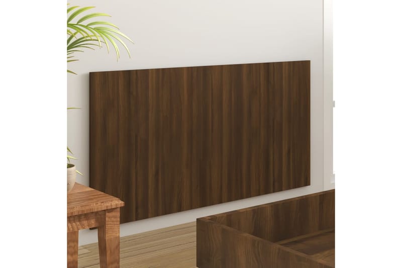 Sengegavl brun eik 160x1,5x80 cm konstruert tre - Brun - Møbler - Senger - Sengetilbehør & sengegavl - Sengegavl