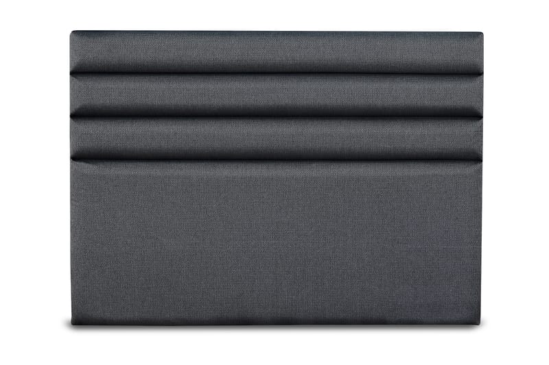Sengegavl Dypstfitet Linjert 190 cm - Grå - Møbler - Senger - Sengetilbehør & sengegavl - Sengegavl