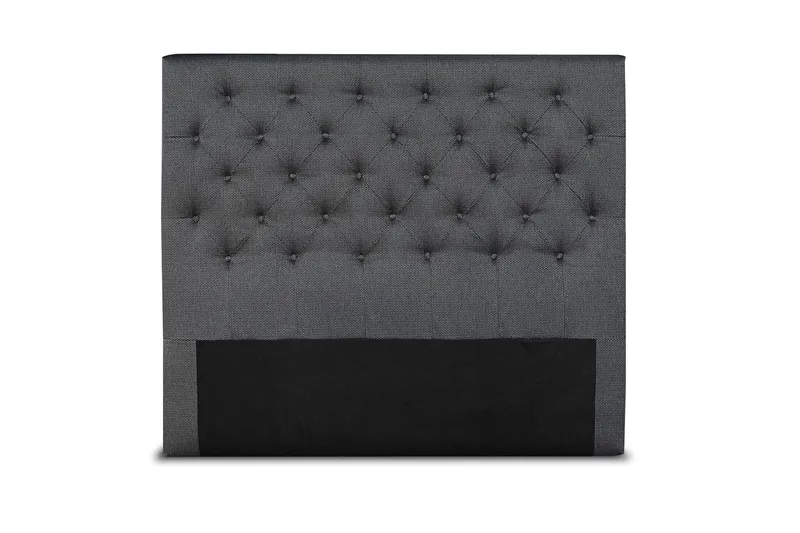 Sengegavl Dypstiftet 140 cm, Grå