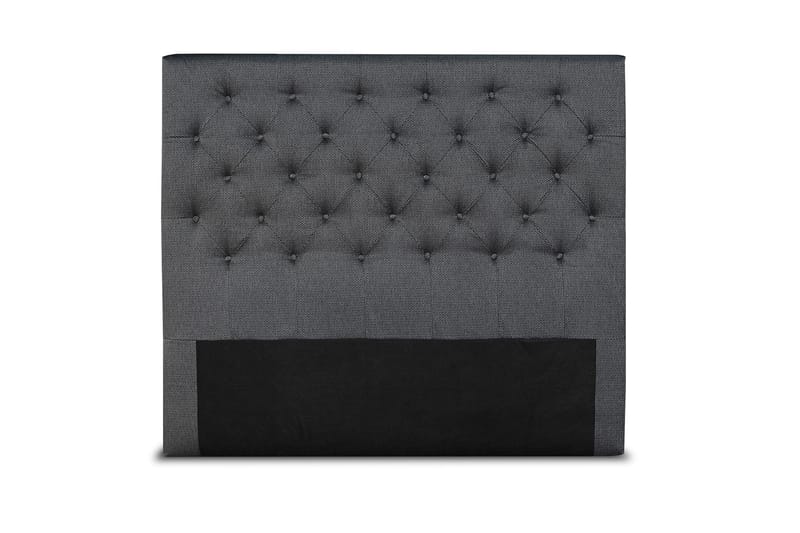 Sengegavl Dypstiftet 140 cm, Grå