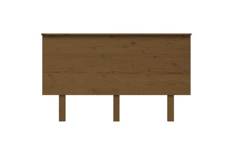 Sengegavl honningbrun 139x6x82,5 cm heltre furu - Brun - Møbler - Senger - Sengetilbehør & sengegavl - Sengegavl