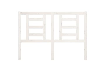 Sengegavl hvit 141x4x100 cm heltre furu - Hvit - Møbler - Senger - Sengetilbehør & sengegavl - Sengegavl