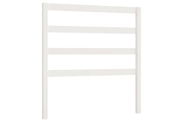 Sengegavl hvit 96x4x100 cm heltre furu - Hvit - Møbler - Senger - Sengetilbehør & sengegavl - Sengegavl
