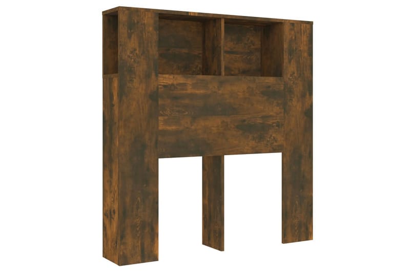 Sengegavlskap røkt eik 100x18,5x104,5 cm - Brun - Møbler - Senger - Sengetilbehør & sengegavl - Sengegavl