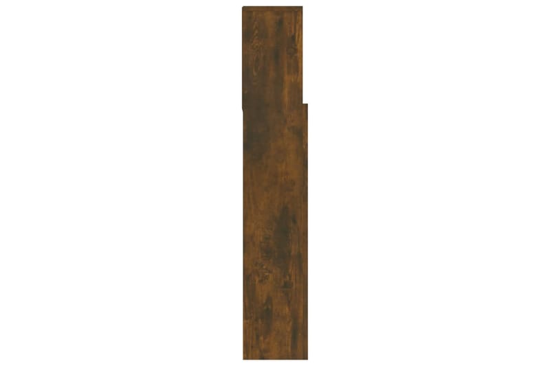 Sengegavlskap røkt eik 180x19x103,5 cm - Brun - Møbler - Senger - Sengetilbehør & sengegavl - Sengegavl