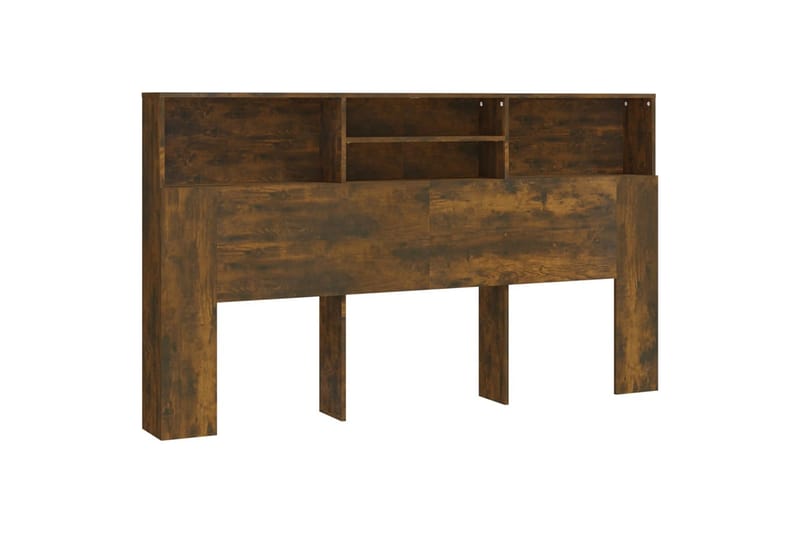 Sengegavlskap røkt eik 180x19x103,5 cm - Brun - Møbler - Senger - Sengetilbehør & sengegavl - Sengegavl
