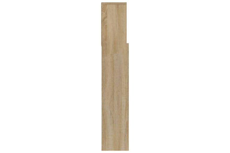 Sengegavlskap sonoma eik 180x19x103,5 cm - Brun - Møbler - Senger - Sengetilbehør & sengegavl - Sengegavl