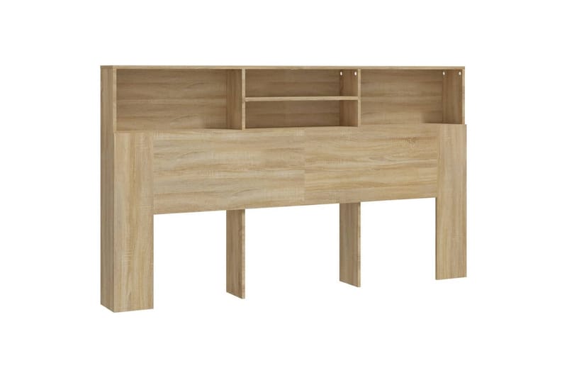 Sengegavlskap sonoma eik 180x19x103,5 cm - Brun - Møbler - Senger - Sengetilbehør & sengegavl - Sengegavl