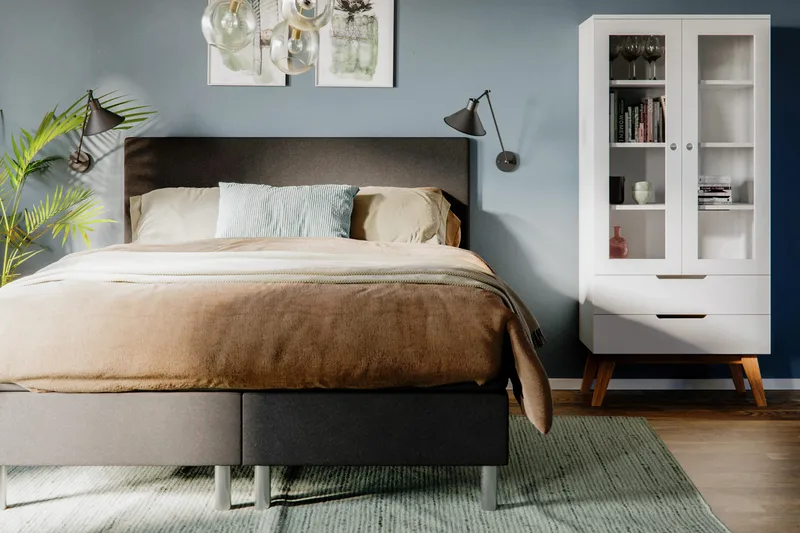 Sleepy Hodegavl 160 cm - Svart - Møbler - Senger - Sengetilbehør & sengegavl - Sengegavl