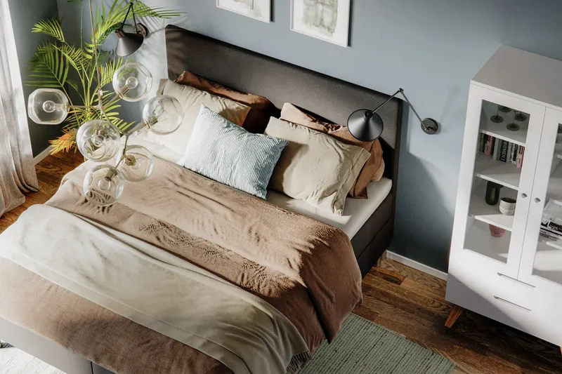 Sleepy Hodegavl 180 cm - Svart - Møbler - Senger - Sengetilbehør & sengegavl - Sengegavl