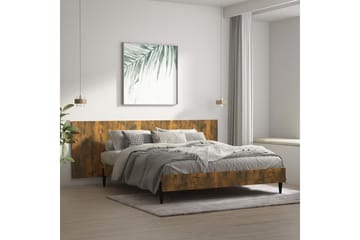 Veggmontert sengegavl røkt eik 240x1,5x80 cm konstruert tre - Brun - Møbler - Senger - Sengetilbehør & sengegavl - Sengegavl