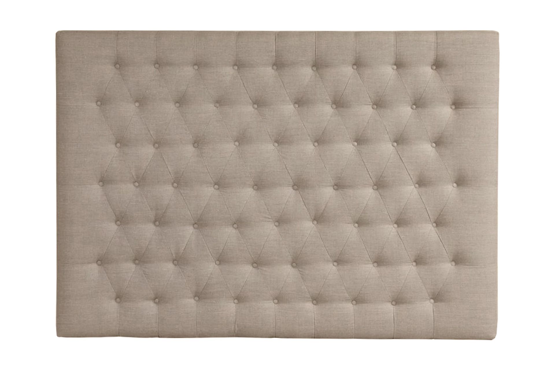 Vintage Sengegavl 120 cm - Beige