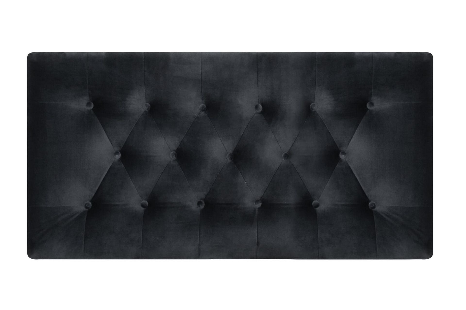 Wall Sengegavl 121x61 cm - Mørkegrå - Møbler - Senger - Sengetilbehør & sengegavl - Sengegavl