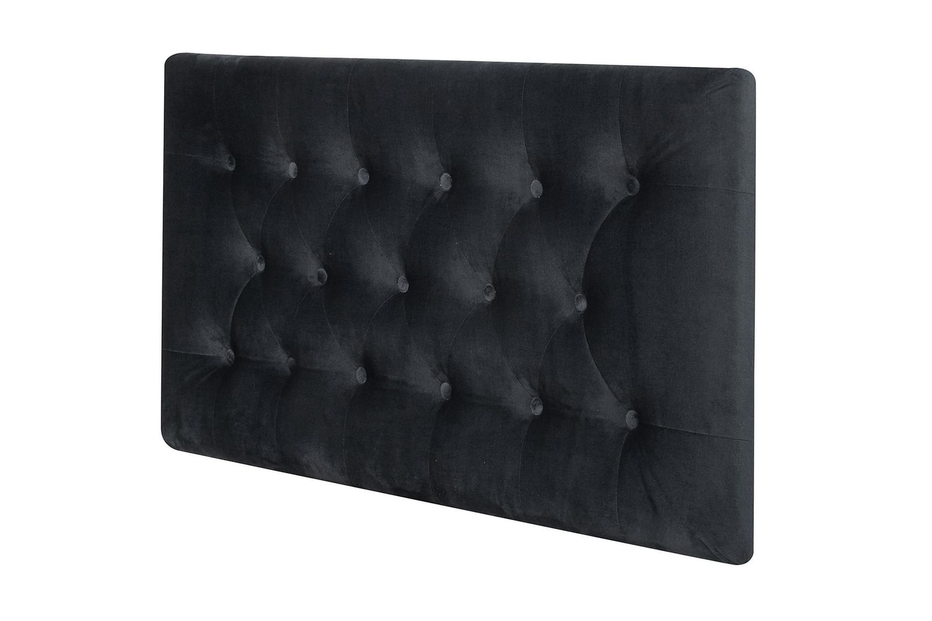 Wall Sengegavl 121x61 cm - Mørkegrå - Møbler - Senger - Sengetilbehør & sengegavl - Sengegavl