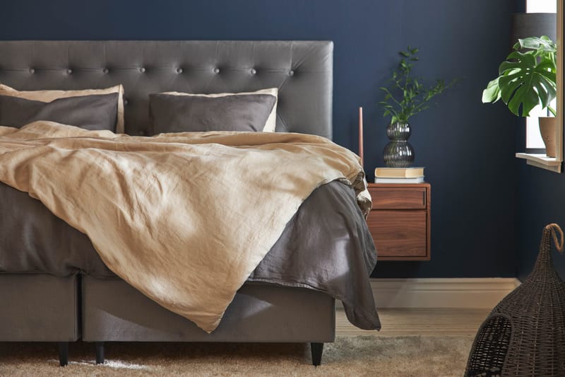 Wall Sengegavl 181x61 cm - Grå - Møbler - Senger - Sengetilbehør & sengegavl - Sengegavl