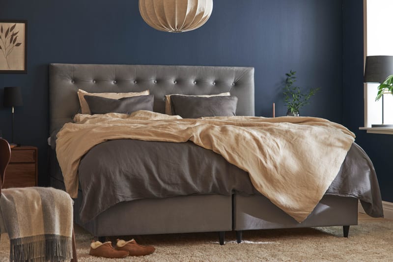 Wall Sengegavl 181x61 cm - Grå - Møbler - Senger - Sengetilbehør & sengegavl - Sengegavl