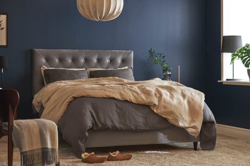 Wall Sengegavl - Grå - Møbler - Senger - Sengetilbehør & sengegavl - Sengegavl