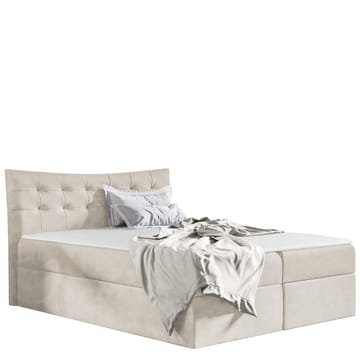 Sirel sengpakke kontinentalseng 120x200 cm - beige - Møbler - Senger - Komplett sengepakke