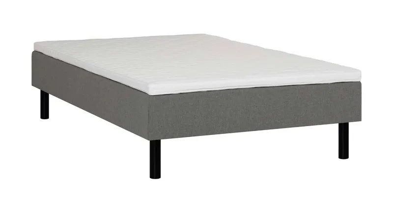 Sofa HOME4YOU Lande 140x200 cm Grå, Grå