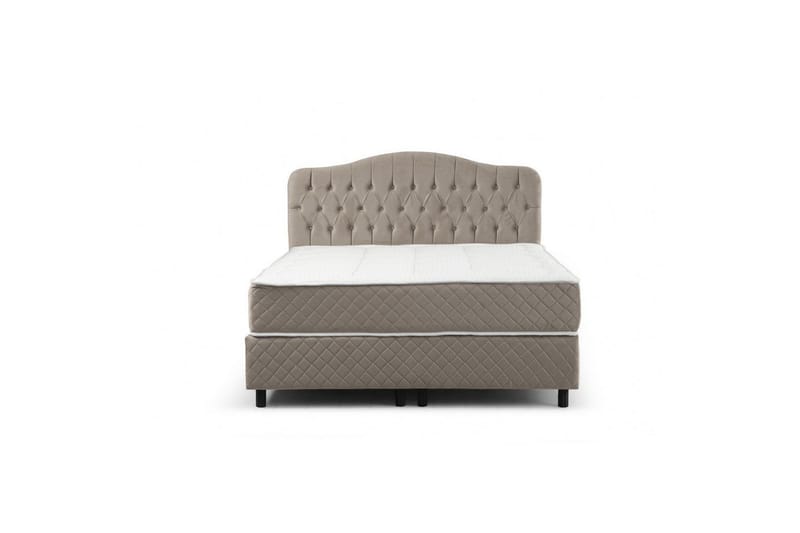 Subash Komplett Sengepakke 160x200 cm - Beige - Møbler - Senger - Komplett sengepakke