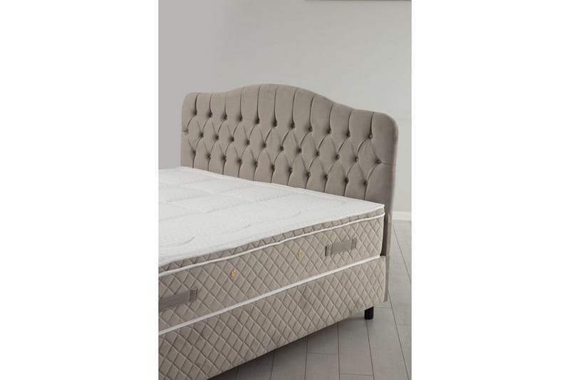 Subato Sengepakke Kontinentalseng 140x200 cm - Beige - Møbler - Senger - Komplett sengepakke
