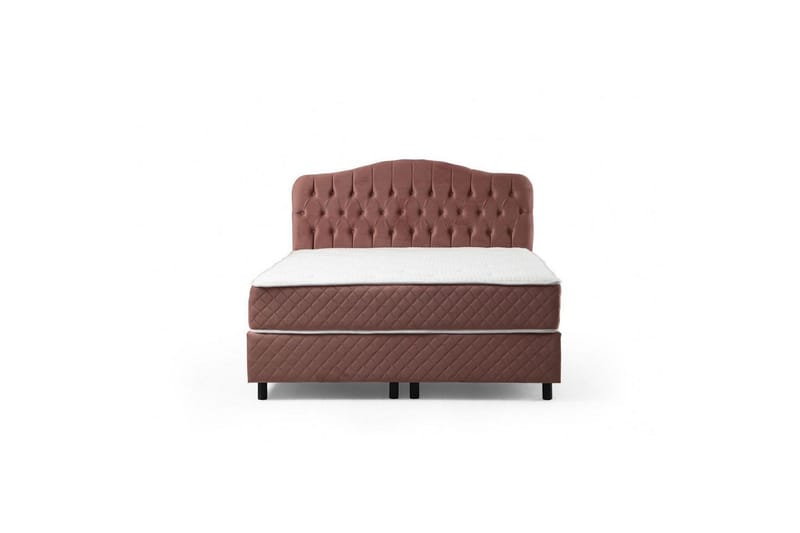 Subato Sengepakke Kontinentalseng 150x200 cm - Rødmende rosa - Møbler - Senger - Komplett sengepakke