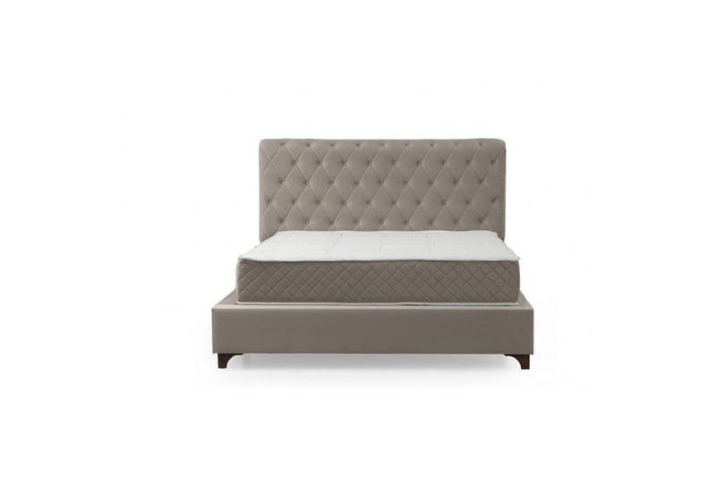 Subra Sengepakke Ramme Seng 160x200 cm - Beige - Møbler - Senger - Komplett sengepakke