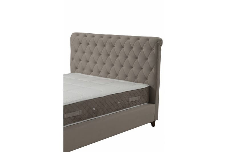 Subra Sengepakke Ramme Seng 160x200 cm - Beige - Møbler - Senger - Komplett sengepakke
