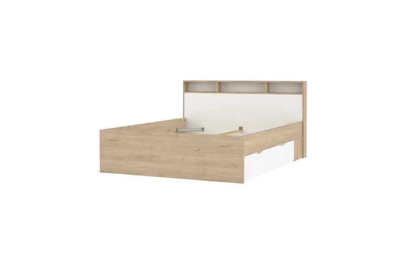 Sumita Sengeramme 160x200 cm, Natur/Hvit