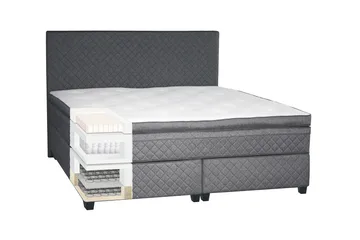 Sengeben 8,5 cm Svart - Grey
