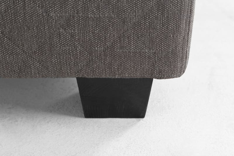 Sundborn kontinentalseng 210x200 cm - Grå - Møbler - Senger - Kontinentalsenger