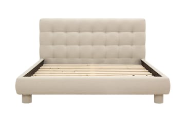 Teddy Komplett Sengpakke Sengeramme med Madrass 160x200 cm - Beige - Møbler - Senger - Komplett sengepakke