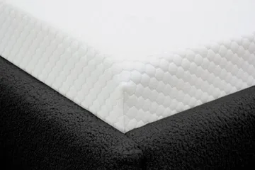 Teddy Komplett Sengpakke Sengeramme med Madrass 180x200 cm - Svart - Møbler - Senger - Komplett sengepakke
