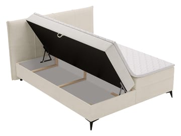Thoros Komplett Sengepakke 180x200 cm Kontinentalseng med Oppbevaring - Brun - Møbler - Senger - Komplett sengepakke