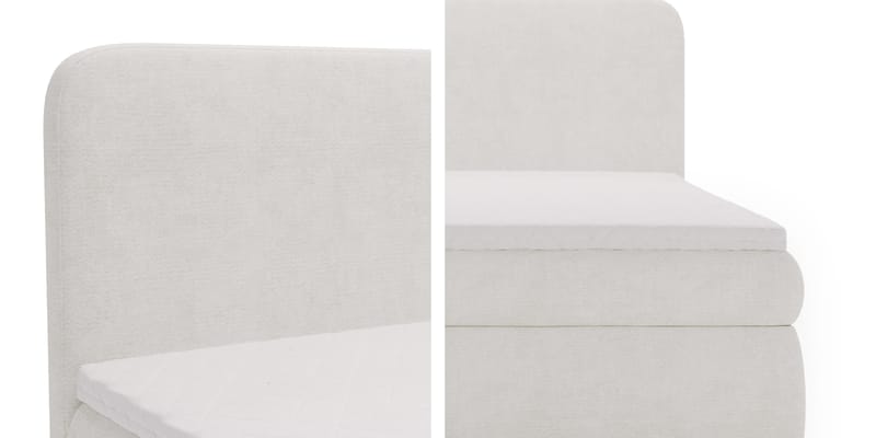 Thyrelis Sengepakke Kontinentalseng 140x200 cm med Oppbevaring og Løftefunksjon - Beige - Møbler - Senger - Kontinentalsenger