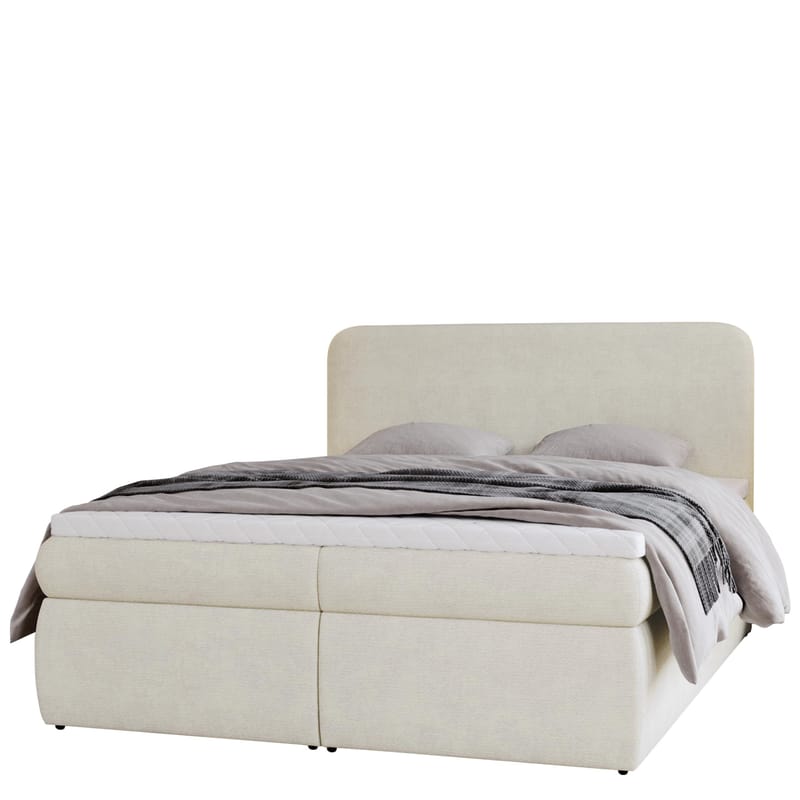 Thyrelis Sengepakke Kontinentalseng 180x200 cm med Oppbevaring og Løftefunksjon, Beige