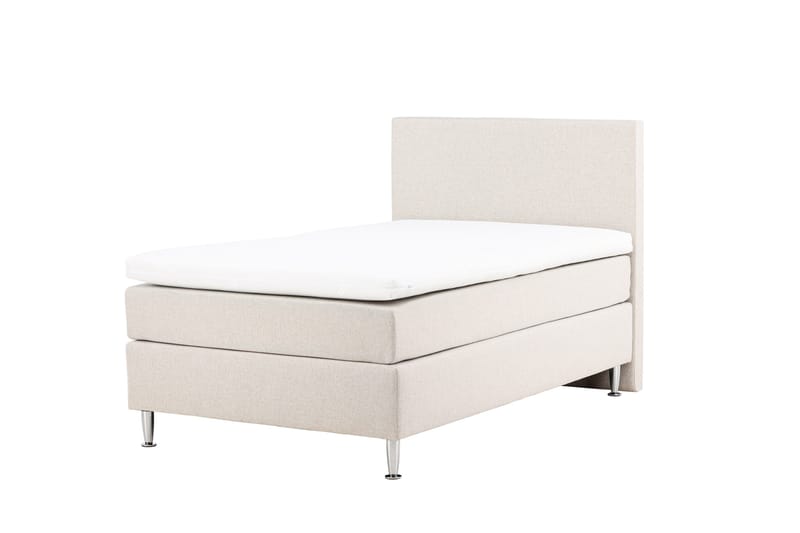 Toledo Sengepakke Kontinentalseng 120x200 cm - Beige - Møbler - Senger - Komplett sengepakke