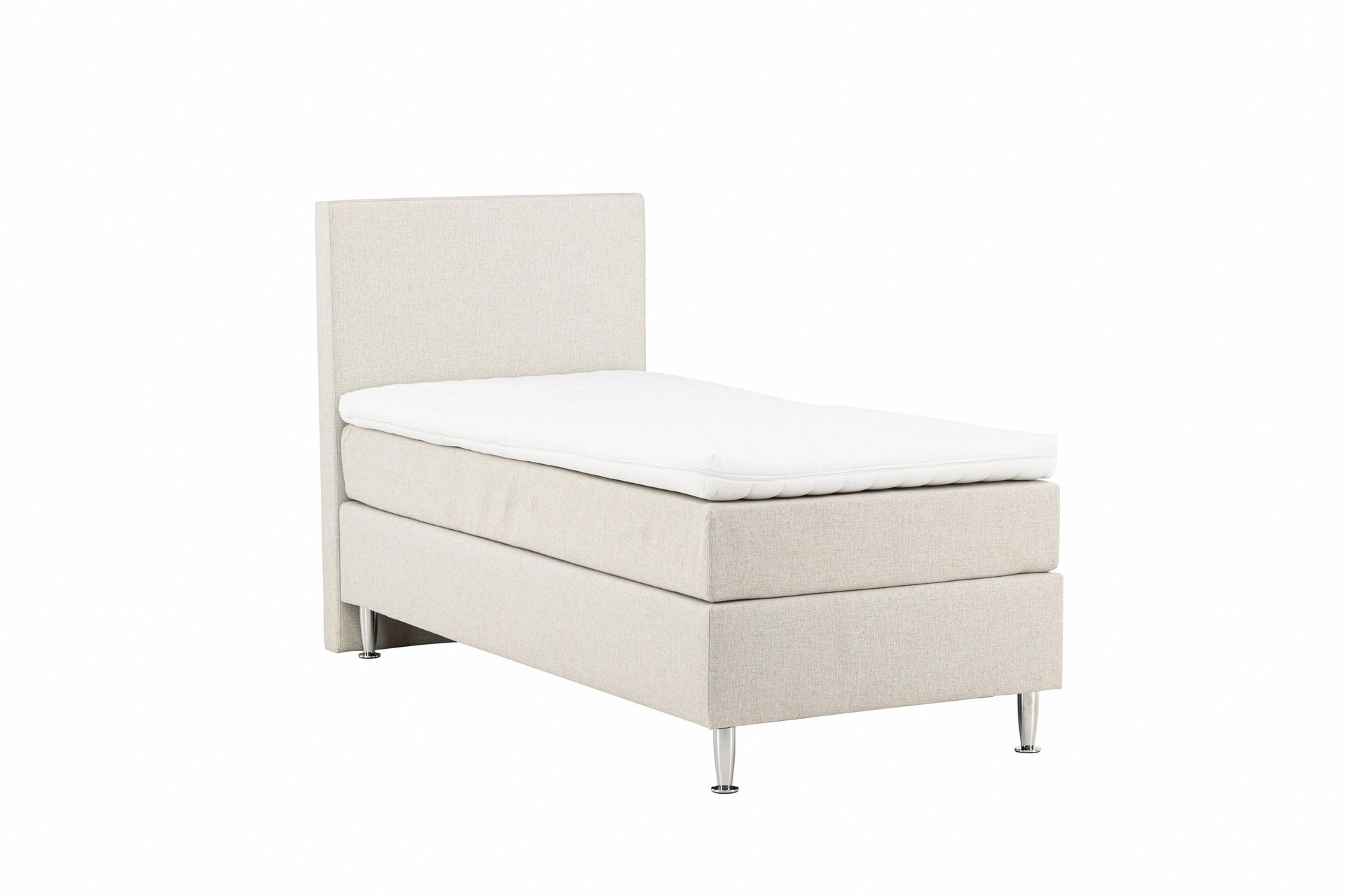 Toledo Sengepakke Kontinentalseng 90x200 cm - Beige