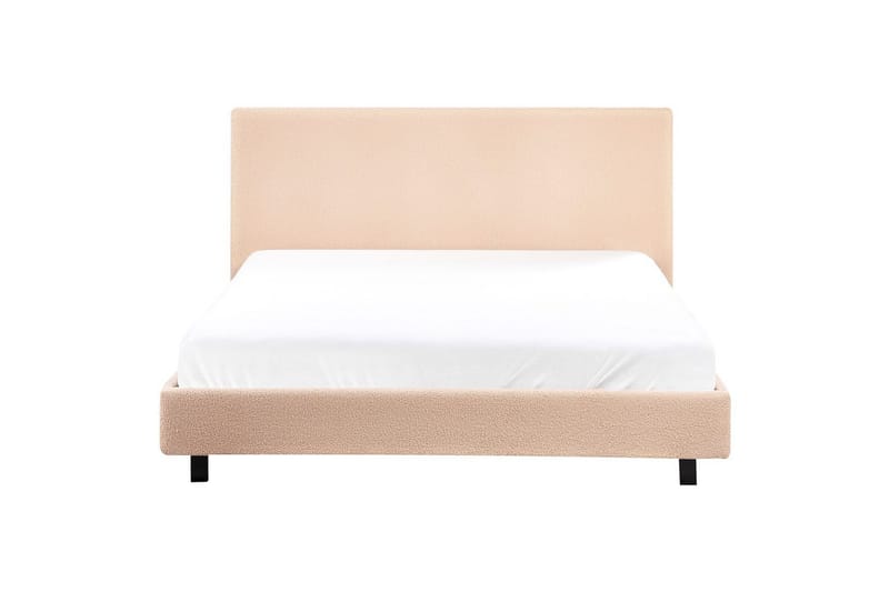 Vannseng Albi - Beige, svart/bouclé, 140x200 cm - Møbler - Senger - Vannsenger