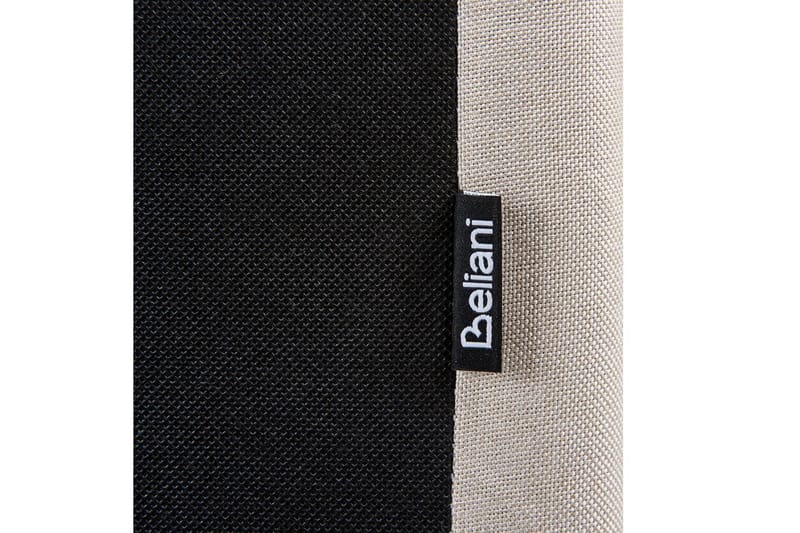 Vannseng Albi - Beige, svart/Polyester, 140x200 cm - Møbler - Senger - Vannsenger