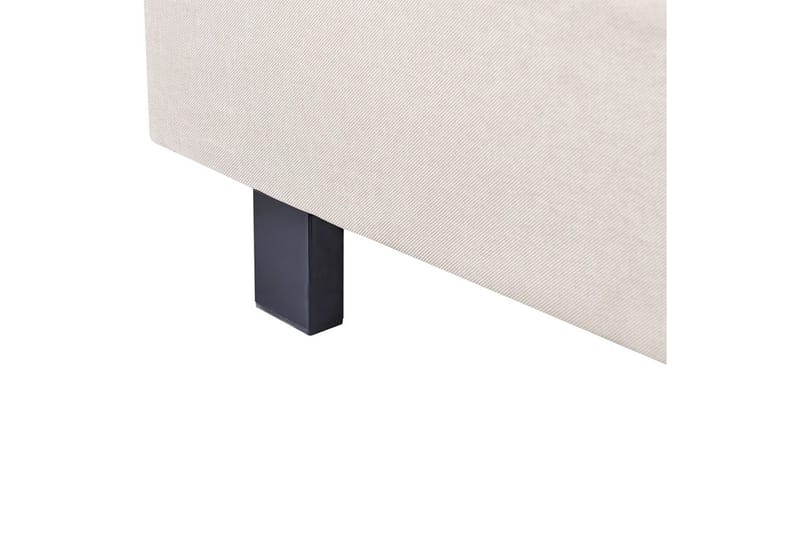 Vannseng Albi - Beige, svart/Polyester, 140x200 cm - Møbler - Senger - Vannsenger